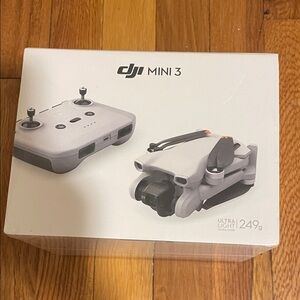DJI Mini 3 Drone in Gray with Controller